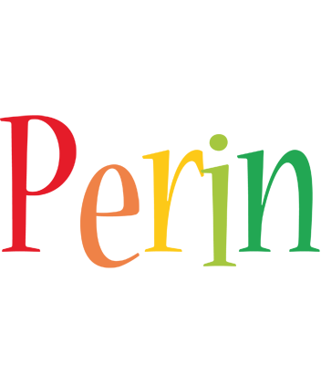 Perin birthday logo