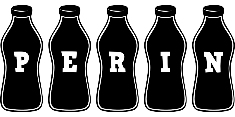 Perin bottle logo