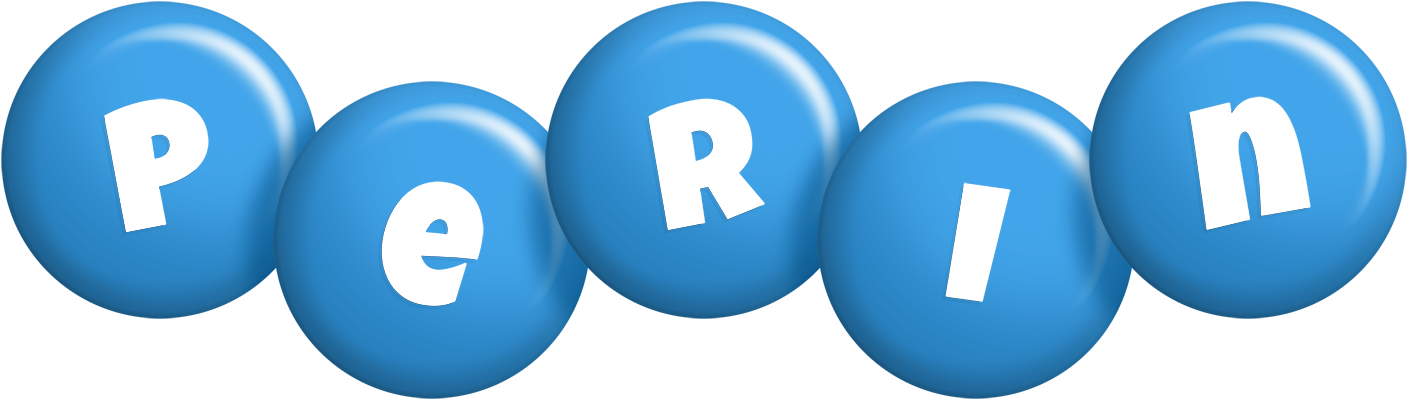 Perin candy-blue logo