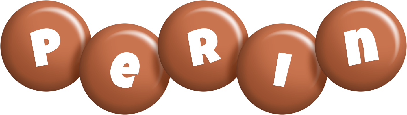 Perin candy-brown logo