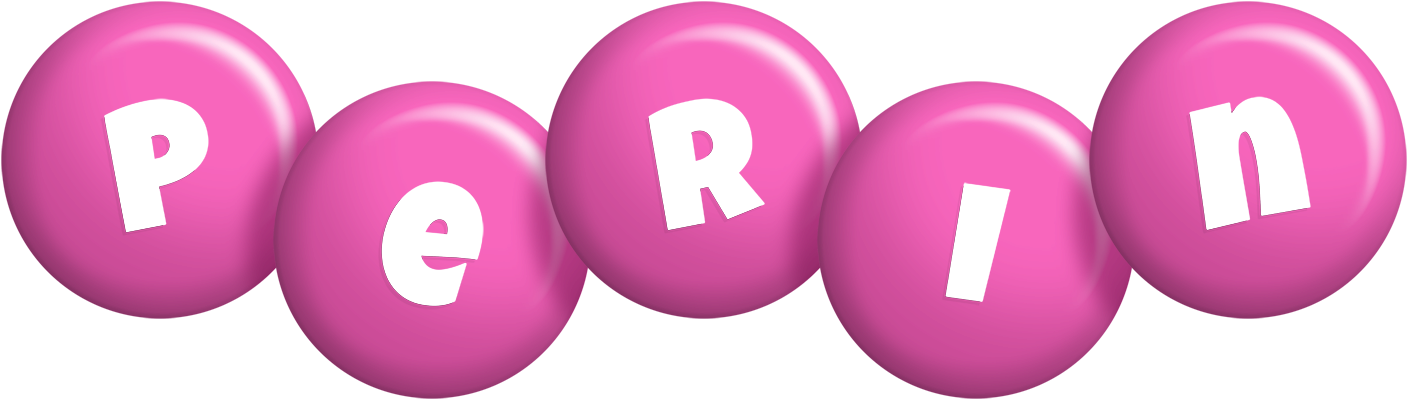 Perin candy-pink logo