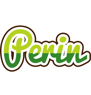 Perin golfing logo