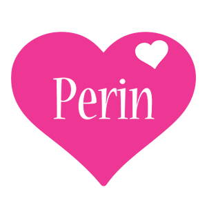 Perin love-heart logo