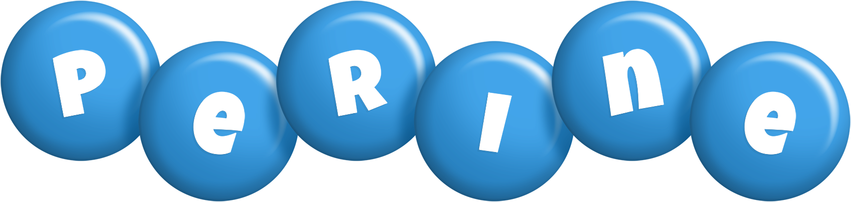 Perine candy-blue logo