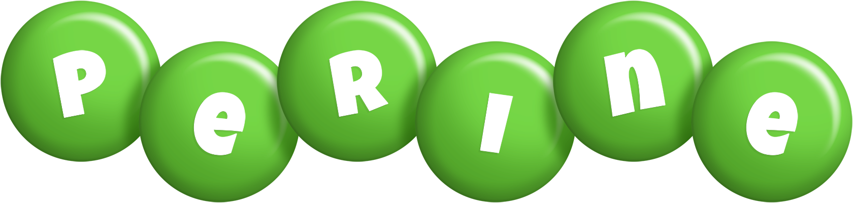 Perine candy-green logo