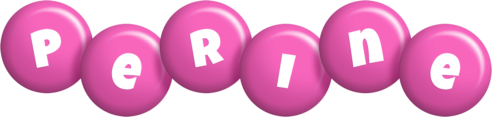 Perine candy-pink logo