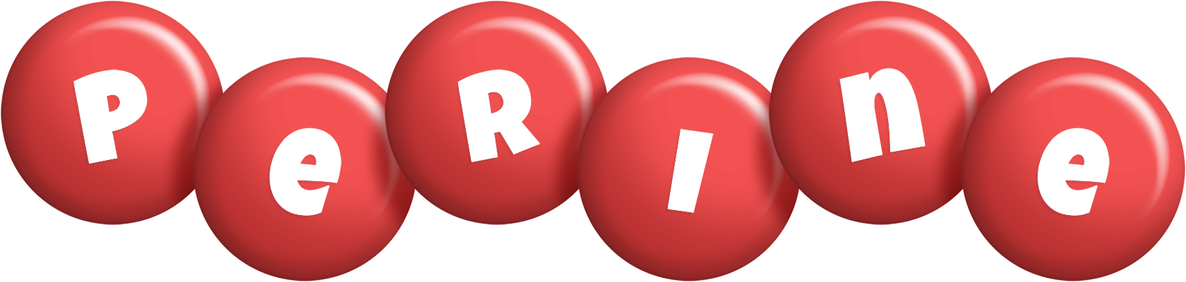Perine candy-red logo