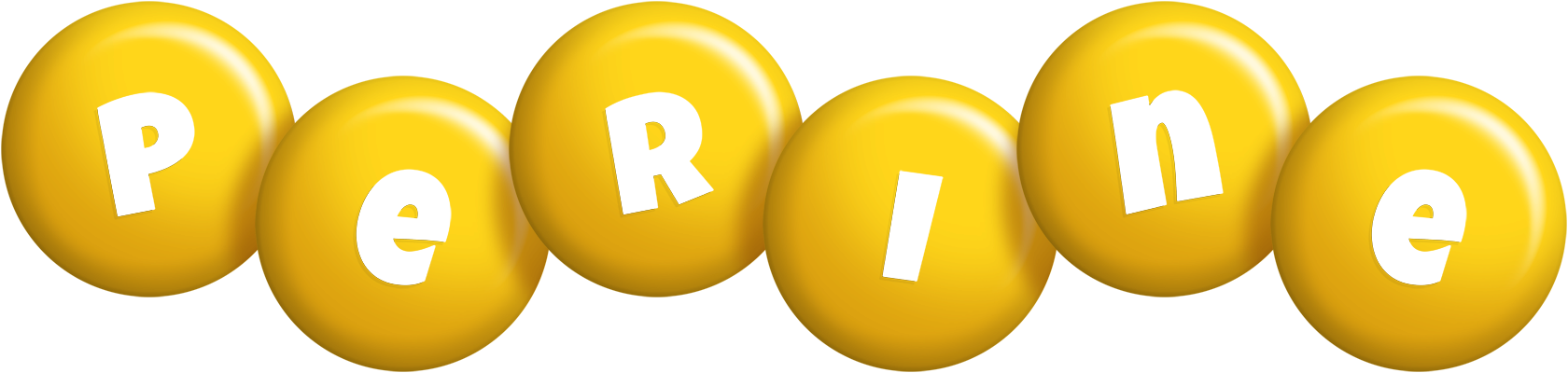 Perine candy-yellow logo