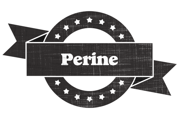 Perine grunge logo