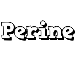 Perine snowing logo