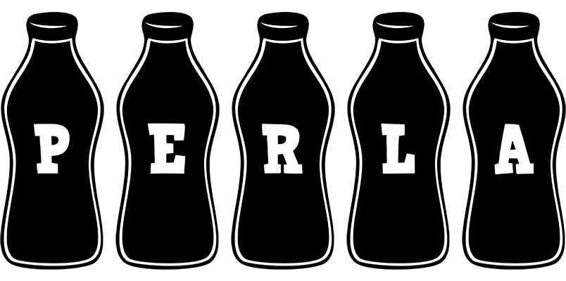 Perla bottle logo