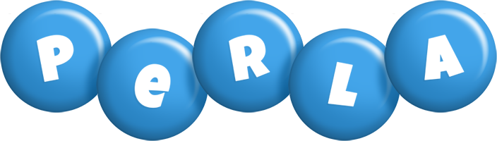 Perla candy-blue logo