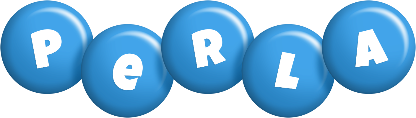 Perla candy-blue logo