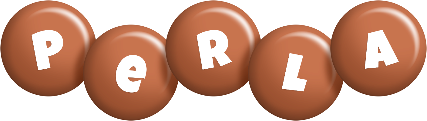 Perla candy-brown logo