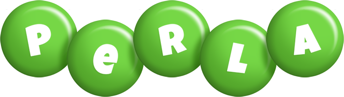 Perla candy-green logo