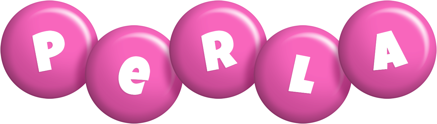 Perla candy-pink logo