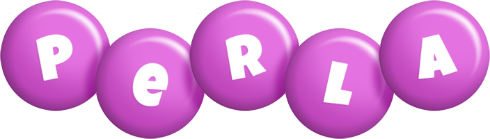 Perla candy-purple logo