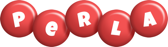 Perla candy-red logo