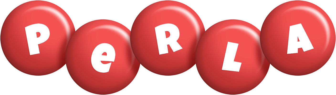 Perla candy-red logo