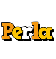 Perla cartoon logo