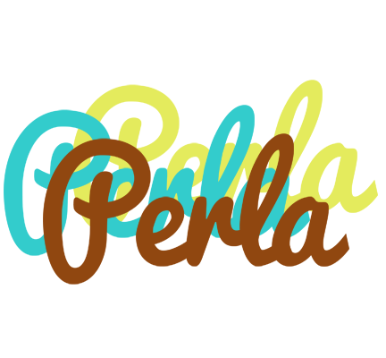 Perla cupcake logo