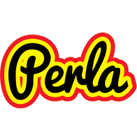 Perla flaming logo