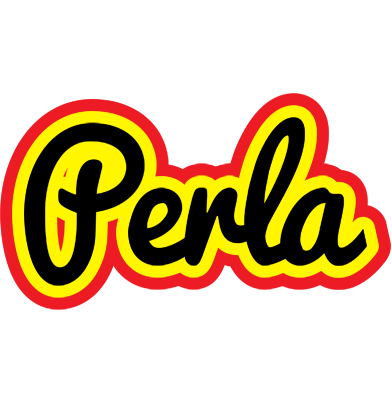 Perla flaming logo