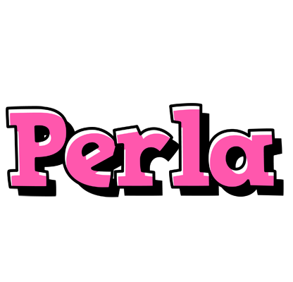Perla girlish logo
