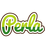 Perla golfing logo