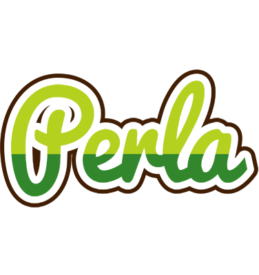 Perla golfing logo