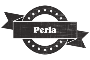 Perla grunge logo