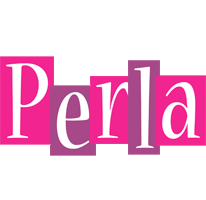 Perla whine logo