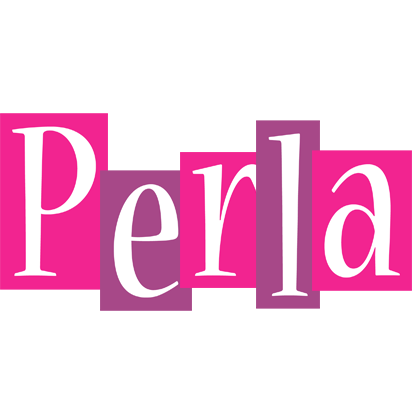 Perla whine logo