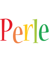 Perle birthday logo