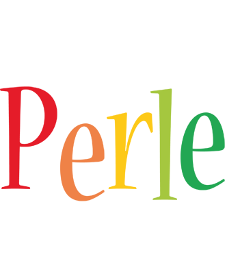 Perle birthday logo