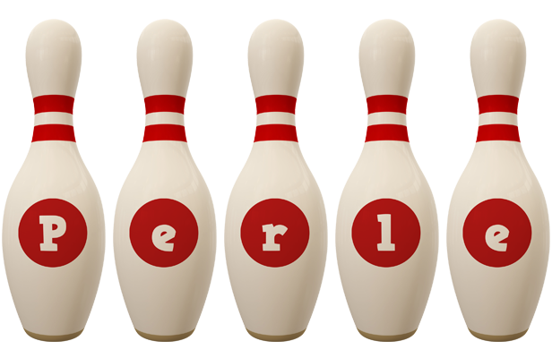 Perle bowling-pin logo