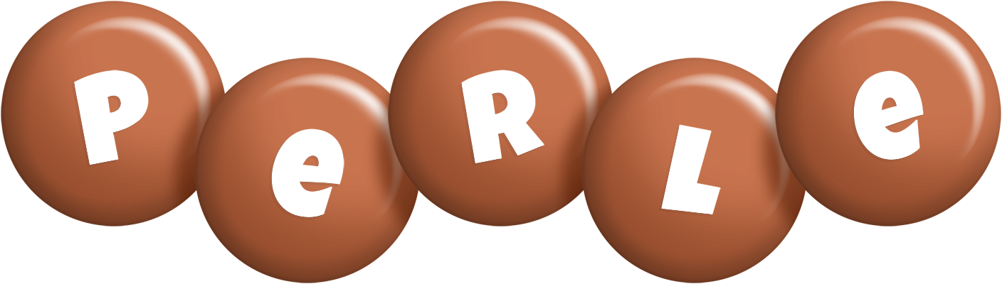 Perle candy-brown logo