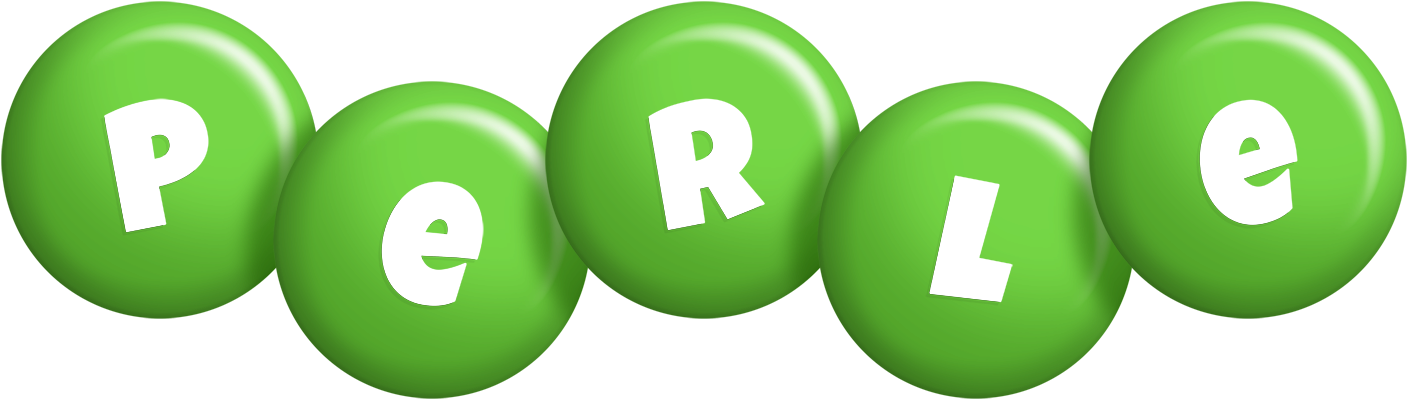 Perle candy-green logo