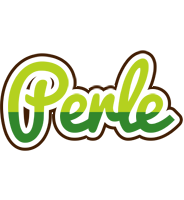 Perle golfing logo