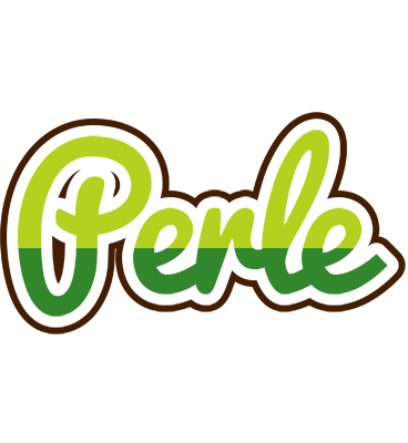 Perle golfing logo