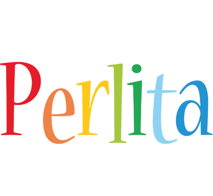 Perlita birthday logo