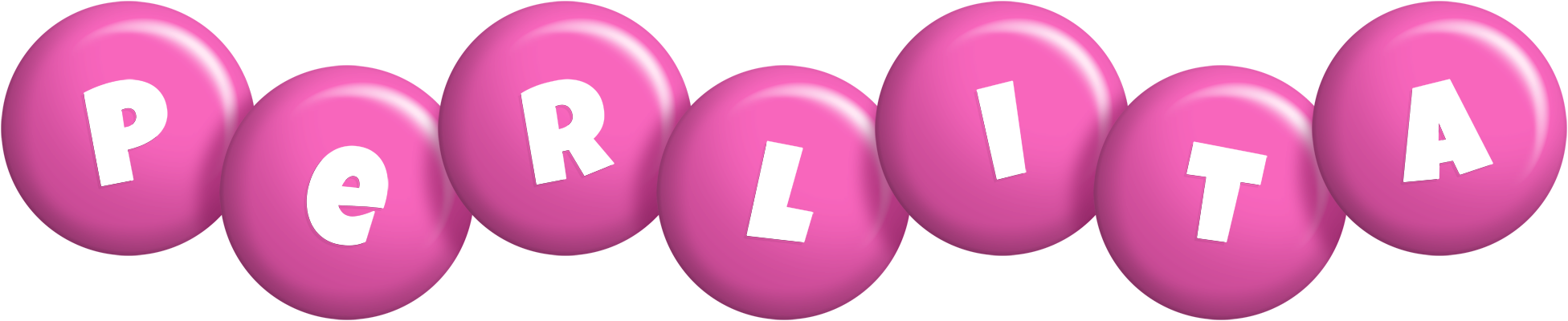 Perlita candy-pink logo