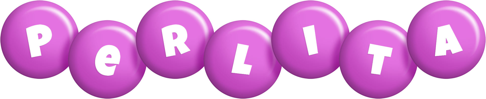 Perlita candy-purple logo