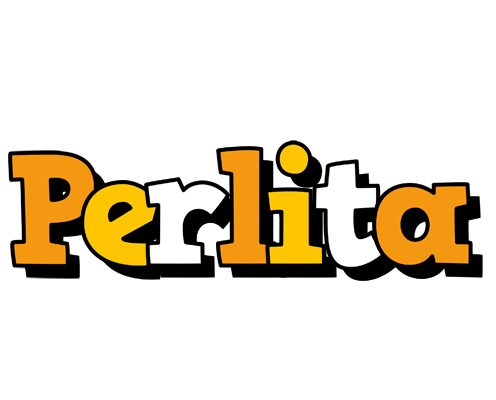 Perlita cartoon logo