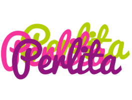 Perlita flowers logo