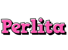 Perlita girlish logo