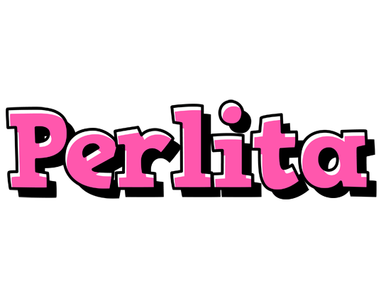 Perlita girlish logo