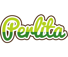 Perlita golfing logo