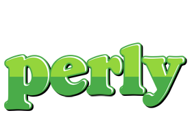 Perly apple logo