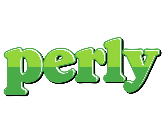 Perly apple logo